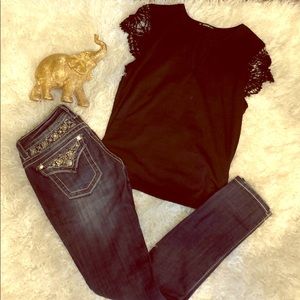 Miss me jeans signature-rise skinny